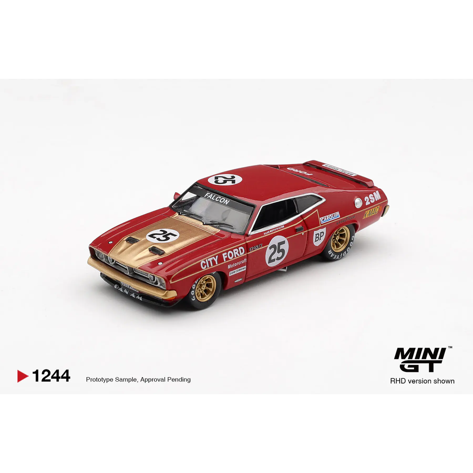 (PREVENTA) Mini GT 1:64 Ford XB Falcon GT – #25 1975 Bathurst 1000 – Australia