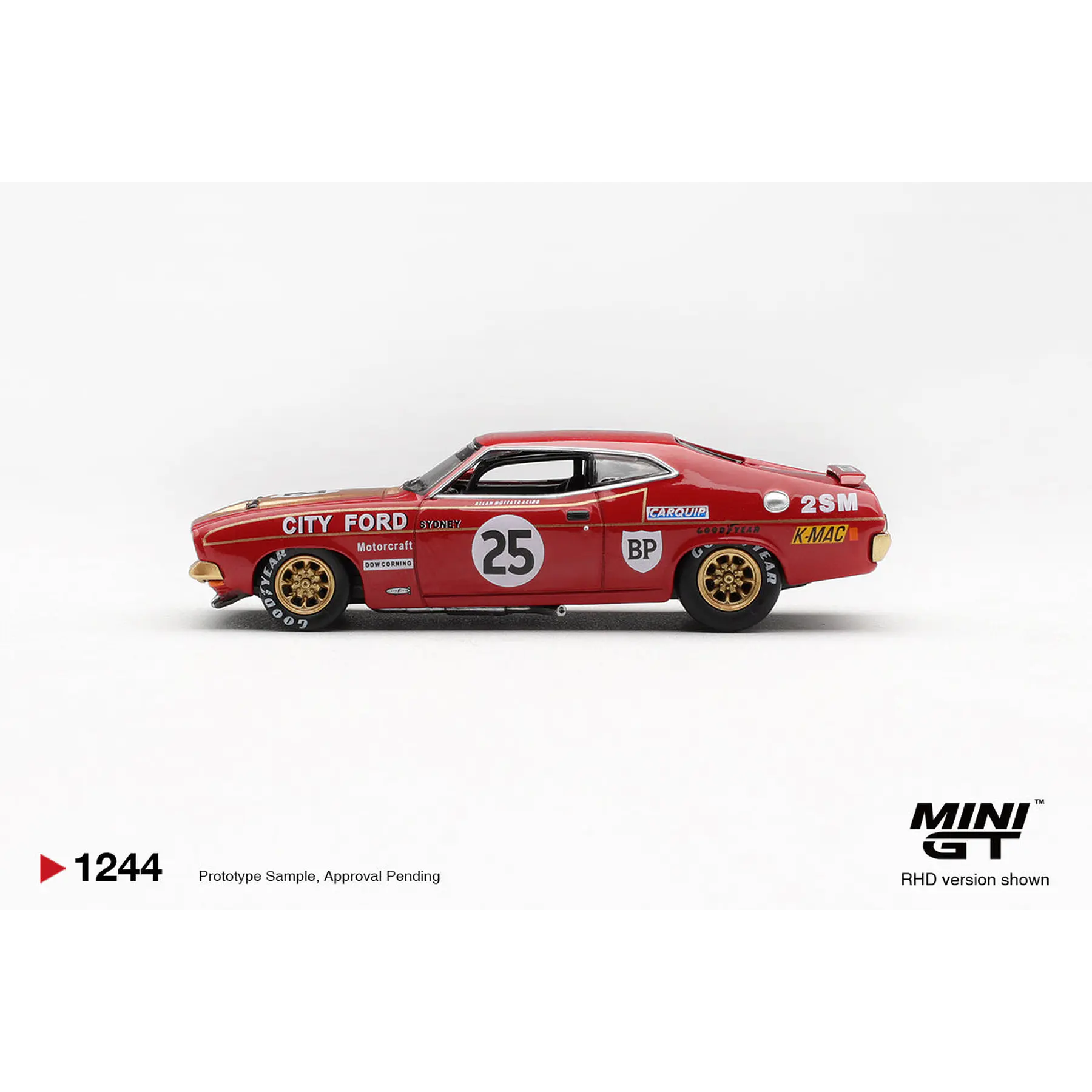 (PREVENTA) Mini GT 1:64 Ford XB Falcon GT – #25 1975 Bathurst 1000 – Australia