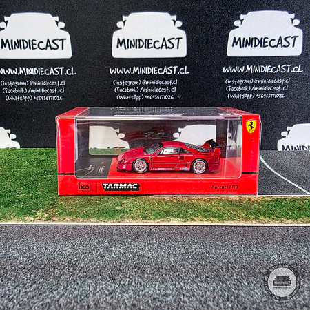 Tarmac Works 1:64 Ferrari F40 – Red – ixo Models Road64.