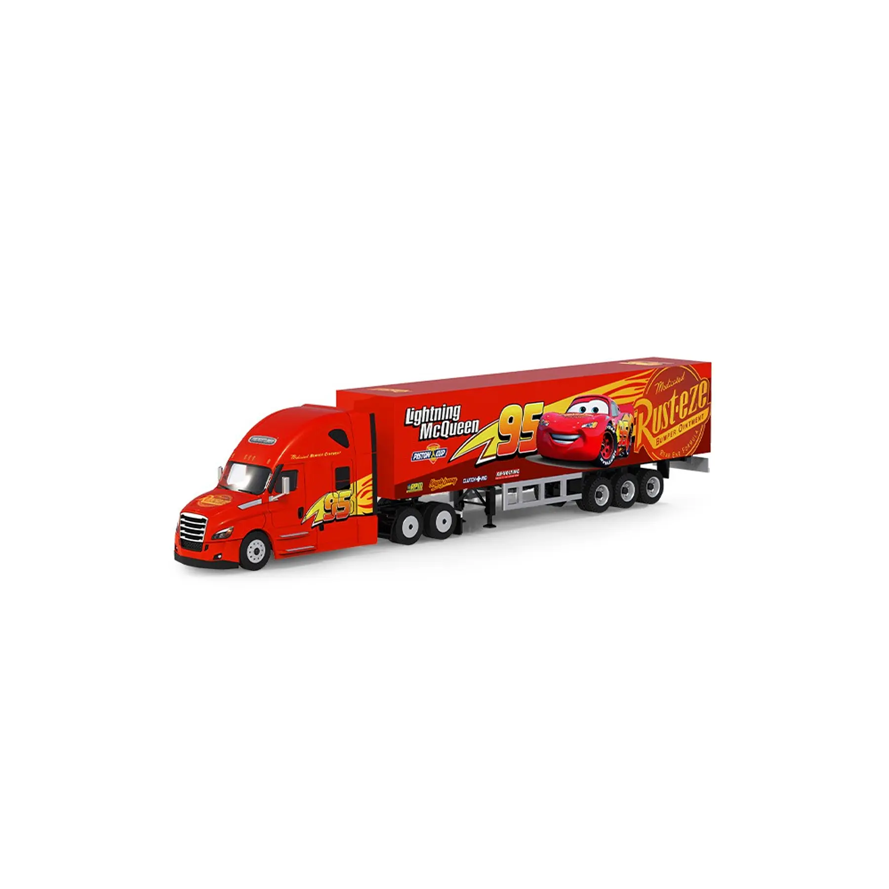 Cool Car 1:64 Freightliner Lightning McQueen.
