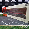 Time Micro x Perks 1:64 Mercedes-Benz - Flatbed Transport Trailer - Red
