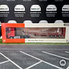 Time Micro x Perks 1:64 Mercedes-Benz - Flatbed Transport Trailer - Red