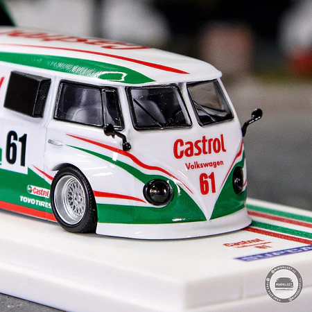 SupCar 1:64 Volkswagen T1 Castrol Model No. 61.