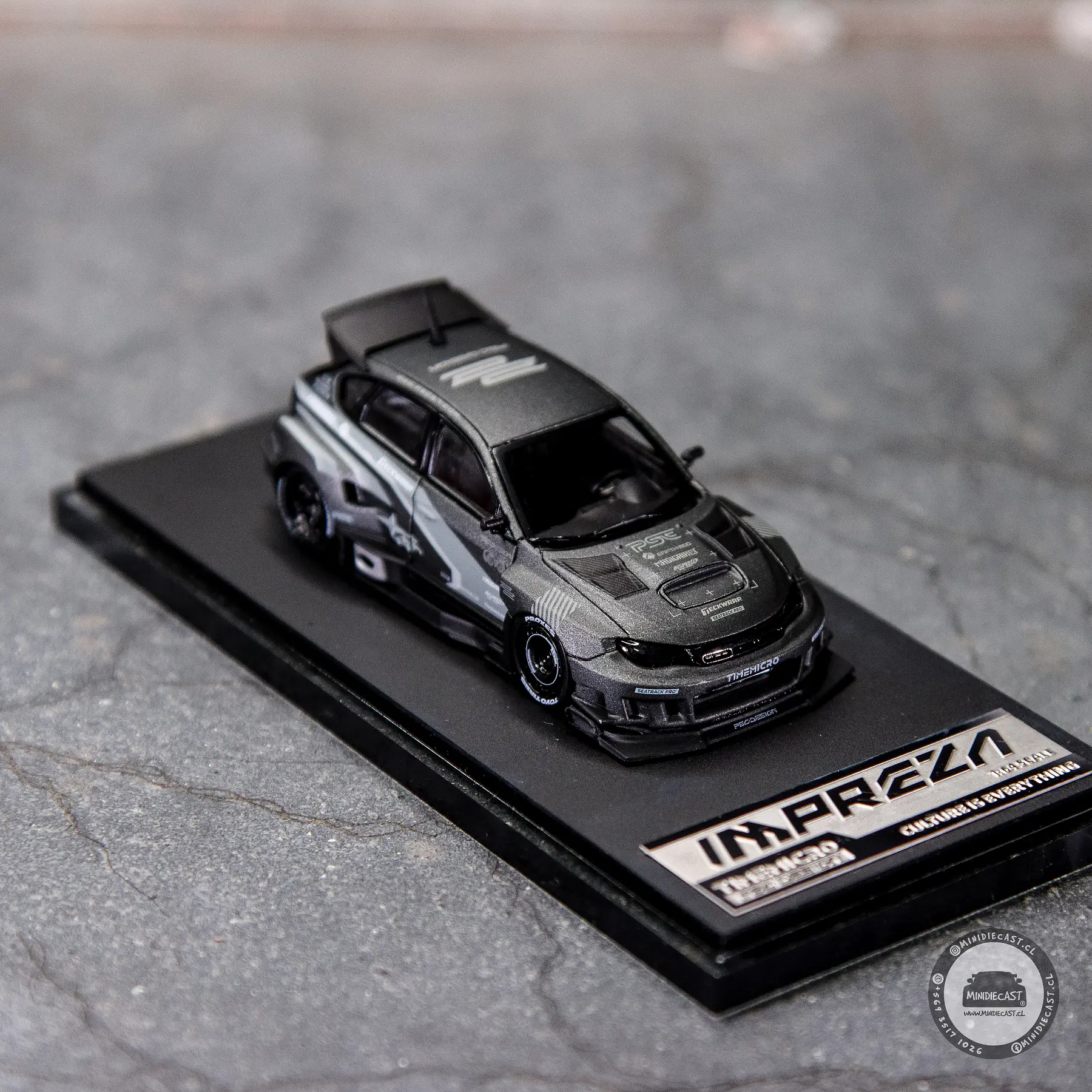 Time Micro × PSC DESIGN 1:64 Subaru Impreza 