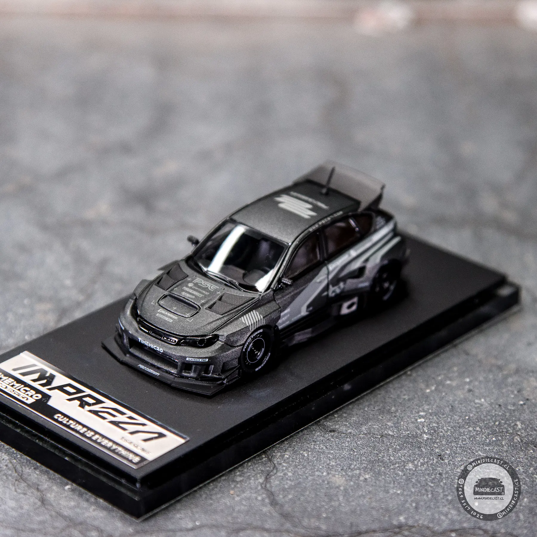 Time Micro × PSC DESIGN 1:64 Subaru Impreza 