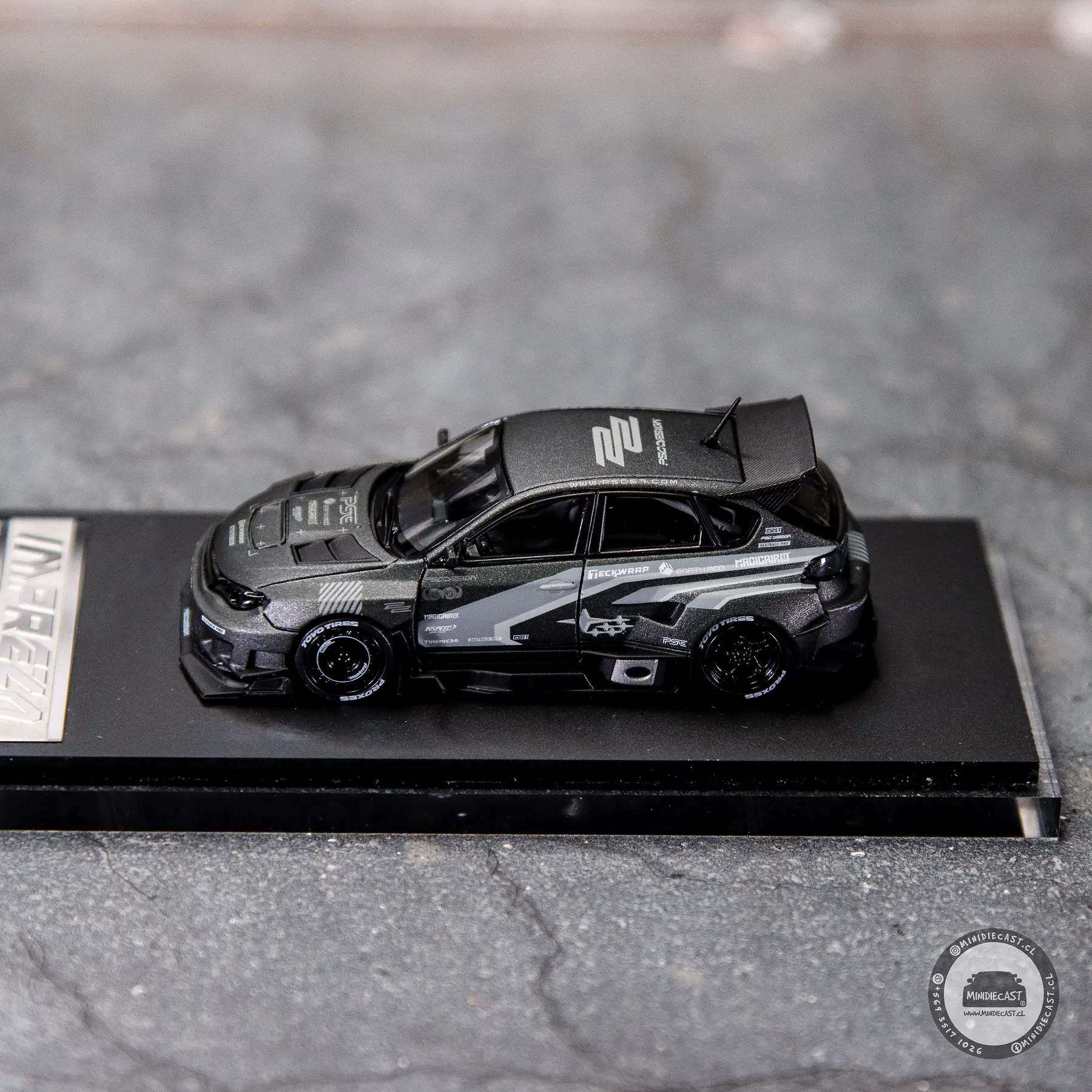 Time Micro × PSC DESIGN 1:64 Subaru Impreza 