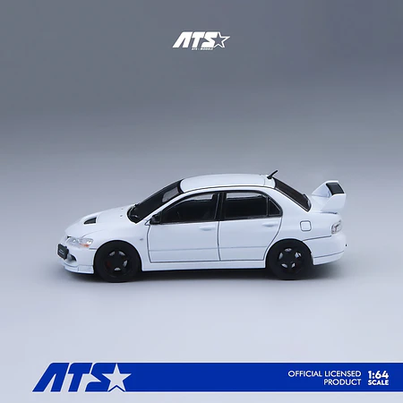 (PREVENTA) ATS 1:64 Mitsubishi Lancer Evolution IX - White