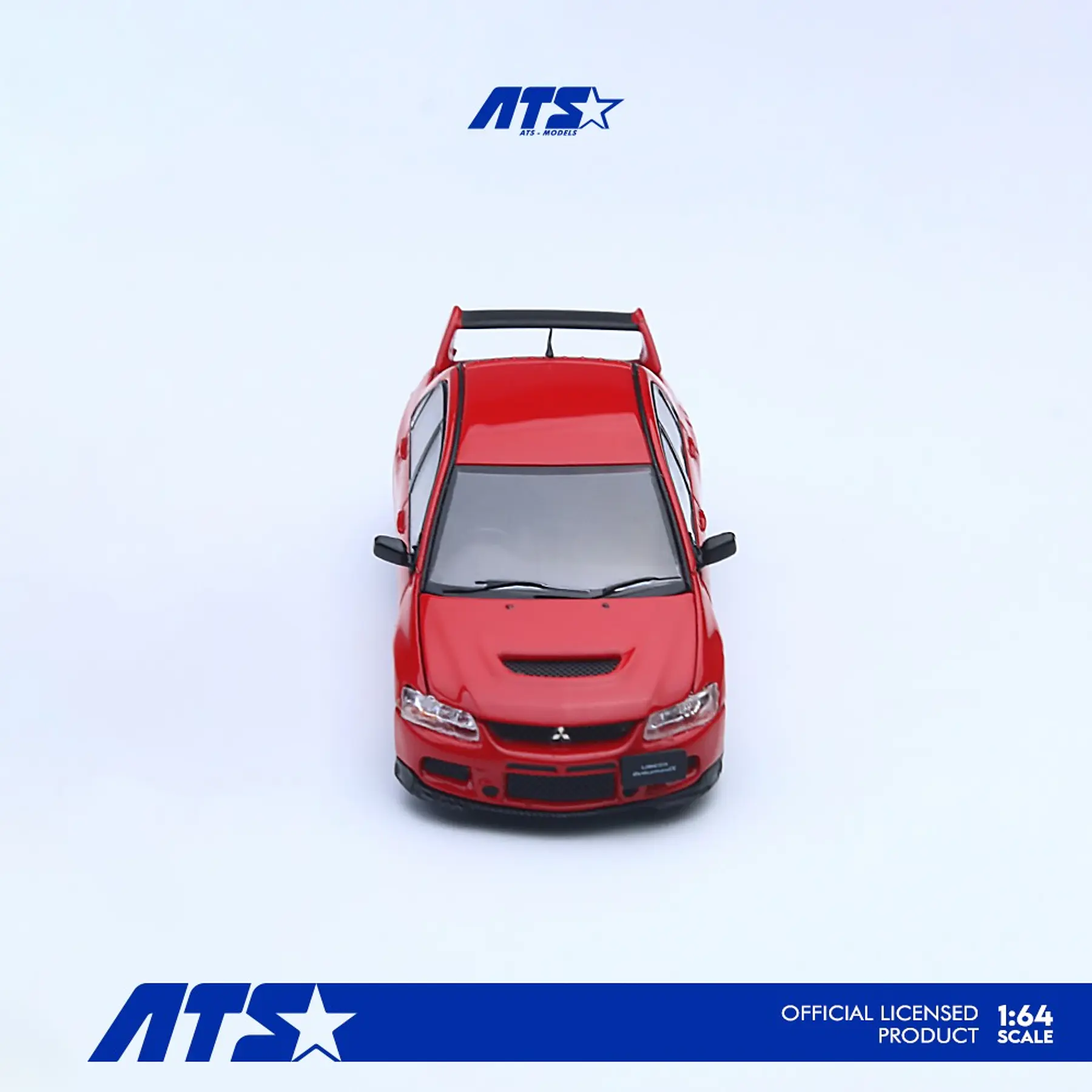 (PREVENTA) ATS 1:64 Mitsubishi Lancer Evolution IX - Red