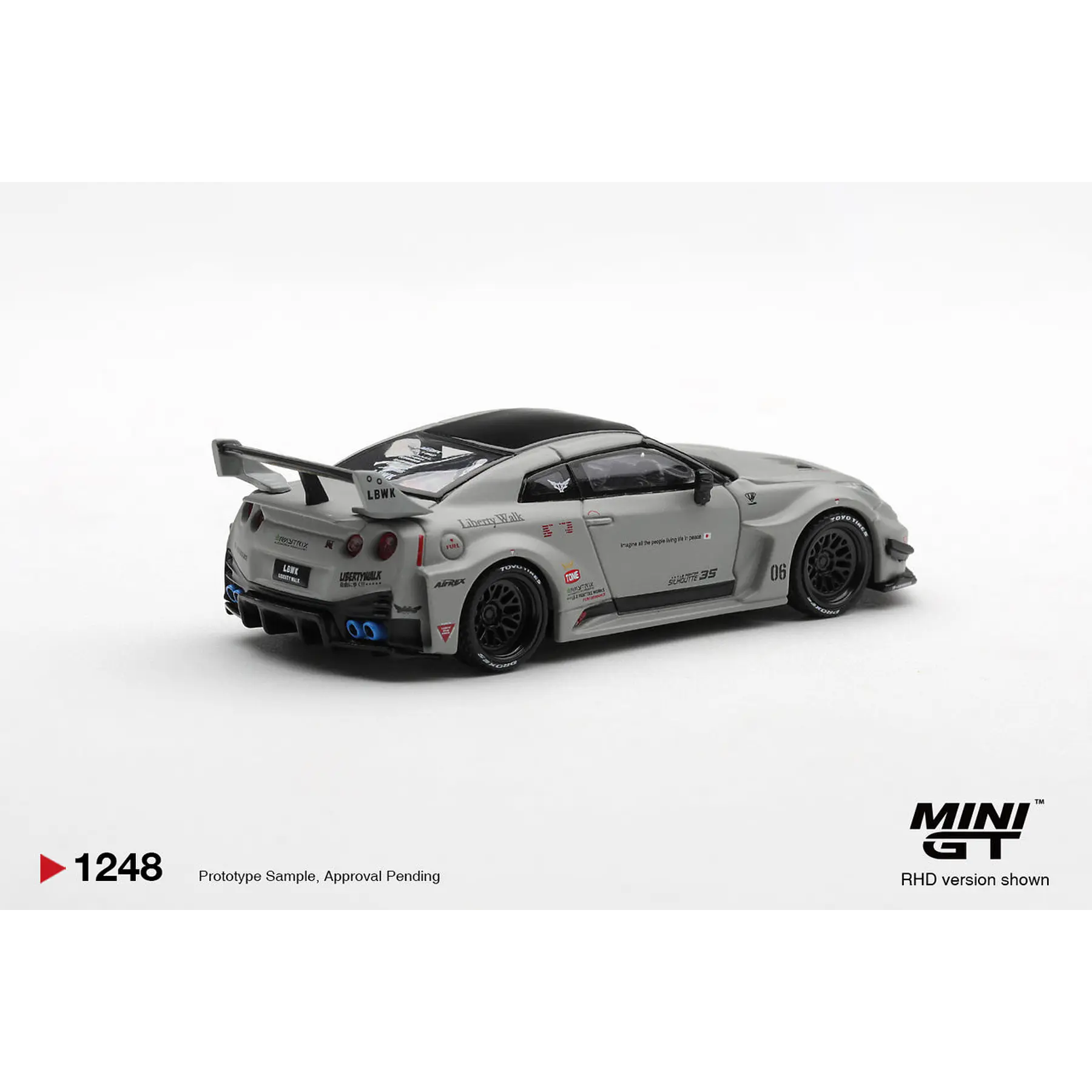(PREVENTA) Mini GT 1:64 NISSAN LB-Silhouette WORKS GT 35GT-RR Ver.1 – Matt Grey – Limited Edition