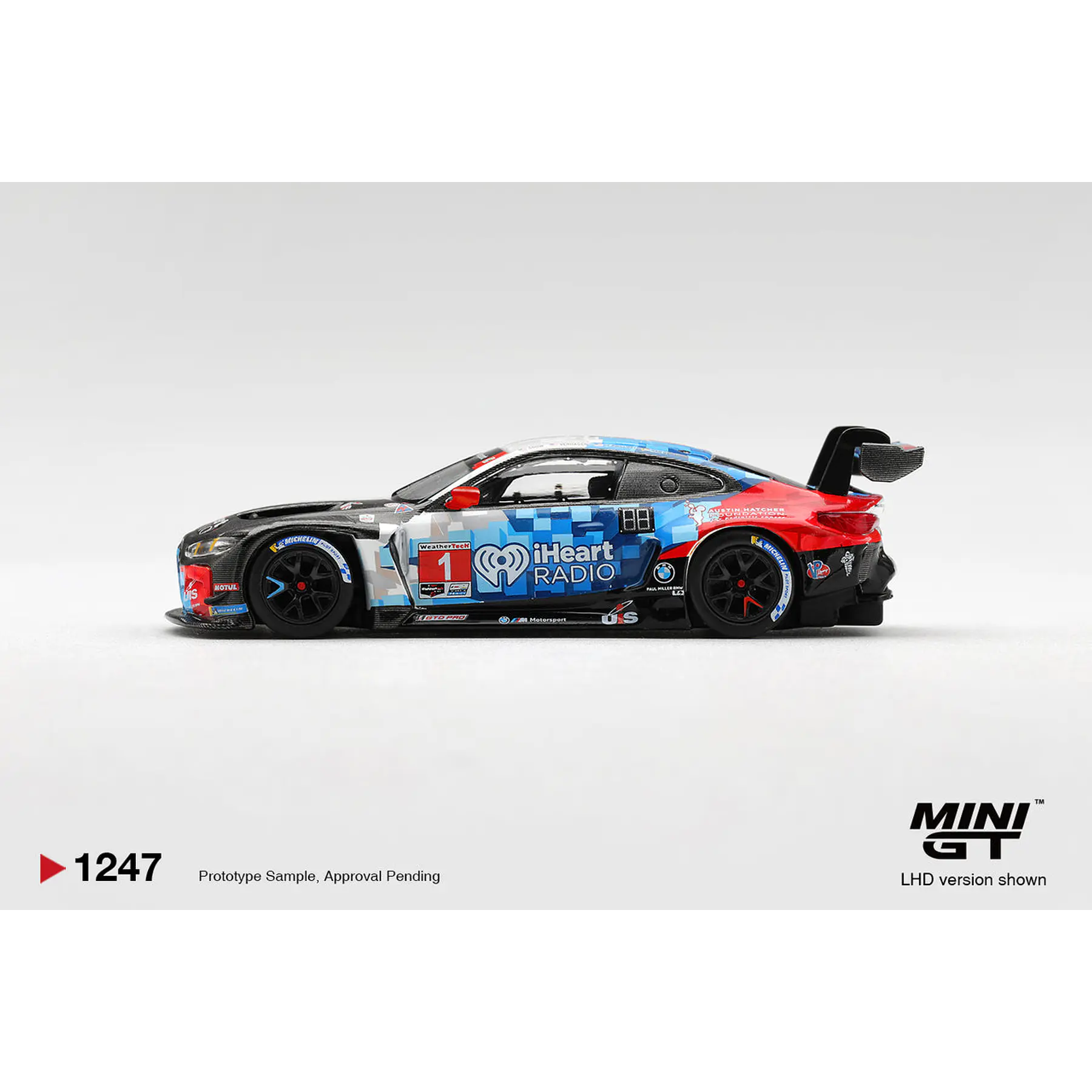 (PREVENTA) Mini GT 1:64 BMW M4 GT3 EVO #1 Paul Miller Racing 2025 IMSA Daytona 24Hrs – Limited Edition