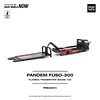 (PREVENTA) Pop Race 1:64 PANDEM Mitsubishi Fuso 300 Flatbed Transporter ADVAN
