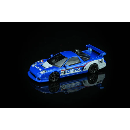 (PREVENTA) Motorhelix 1:64 Honda NSX-R Custom GT Look Blue & White racing Livery