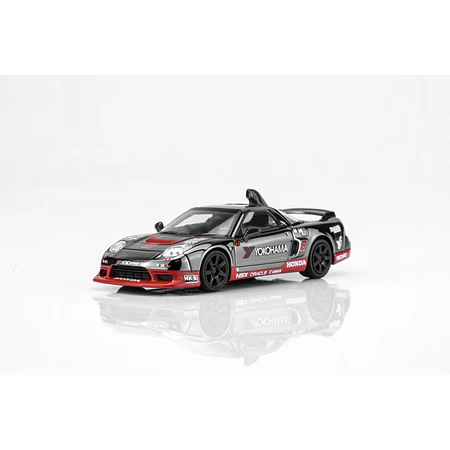 (PREVENTA) Motorhelix 1:64 Honda NSX-R Custom GT Look Customized Electroplating Gun Gray