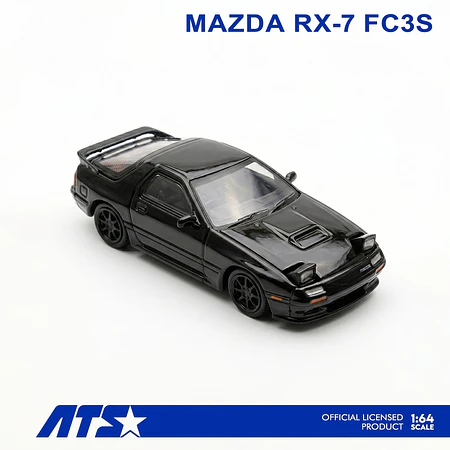 (PREVENTA) ATS 1:64 Mazda RX-7 FC3S - Black