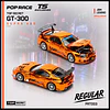 (PREVENTA) Pop Race x TS Exclusives 1:64 Top Secret Supra A80 GT300 Orange Chrome