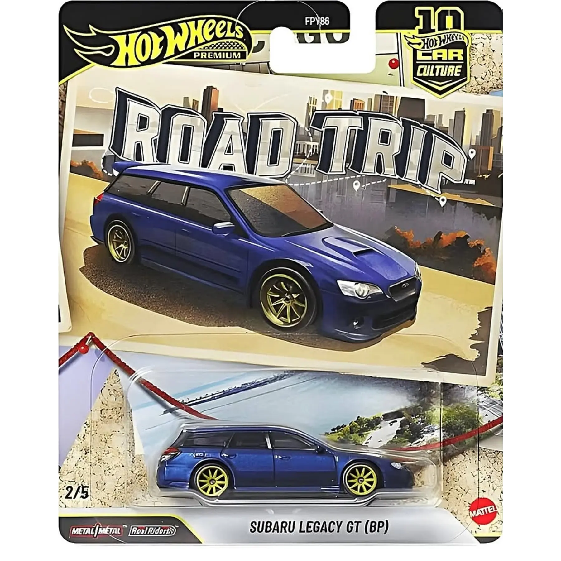 (PREVENTA) Hot Wheels 1:64 Car Culture 10th Anniversary 2026 V Case -Road Trip Assortment