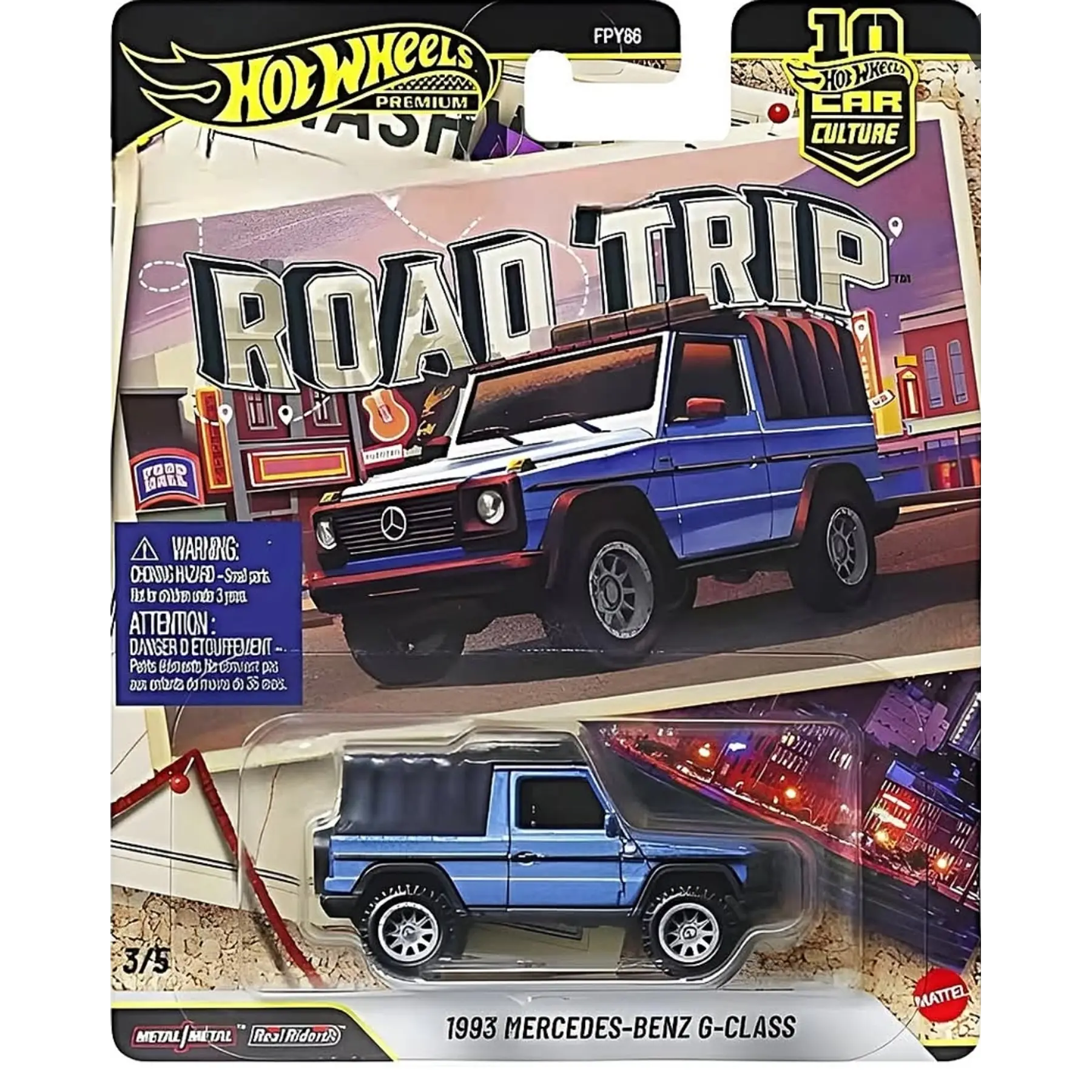 (PREVENTA) Hot Wheels 1:64 Car Culture 10th Anniversary 2026 V Case -Road Trip Assortment
