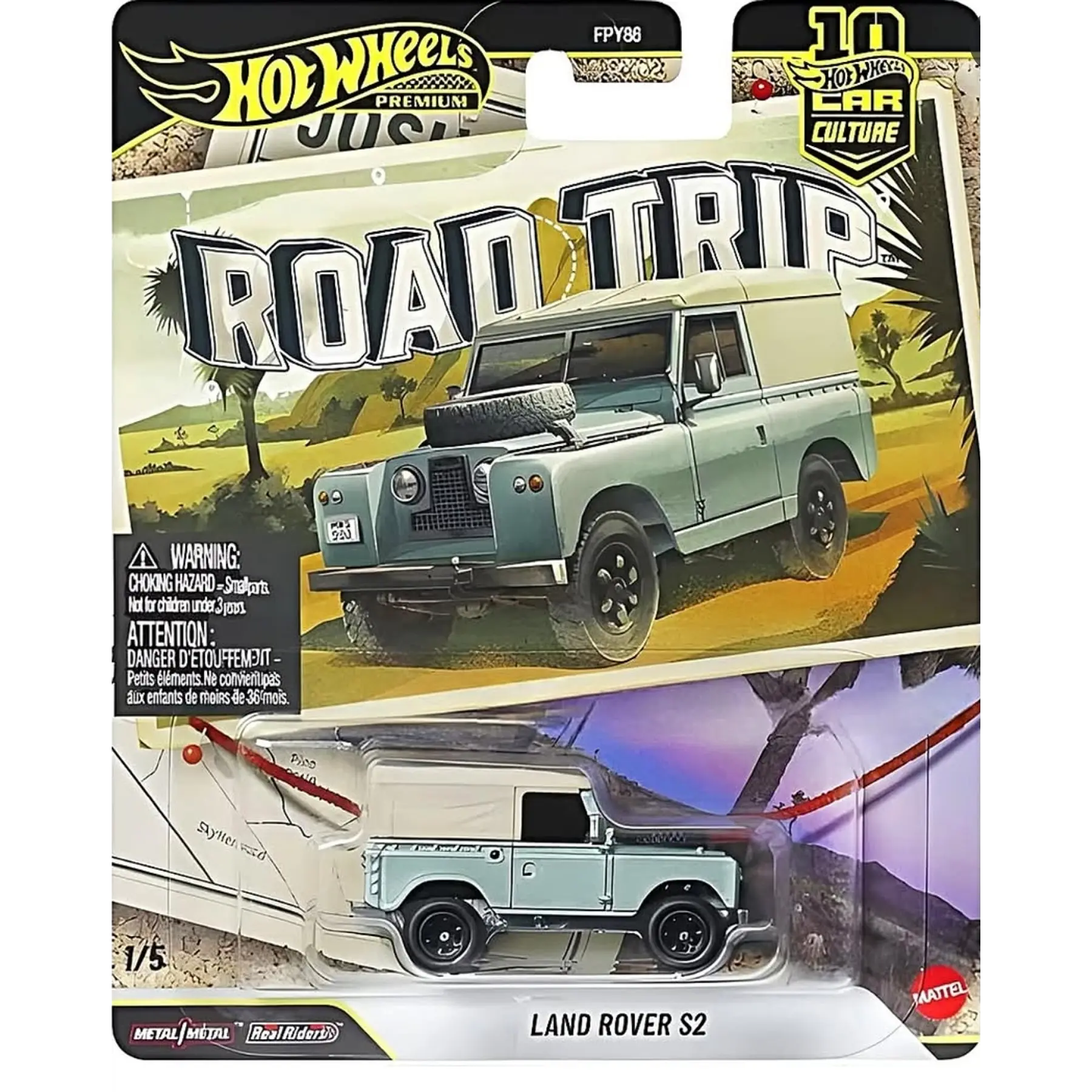 (PREVENTA) Hot Wheels 1:64 Car Culture 10th Anniversary 2026 V Case -Road Trip Assortment