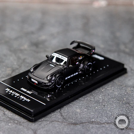 Inno64 1:64 Porsche RWB 964 Black Matt.