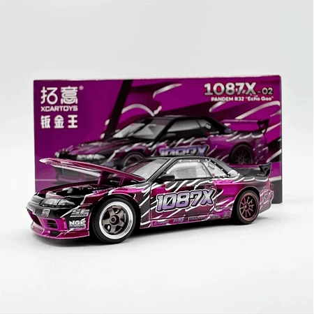 XCARTOYS 1:64 PANDEM Nissan R32 Echo Gao HEC 2026