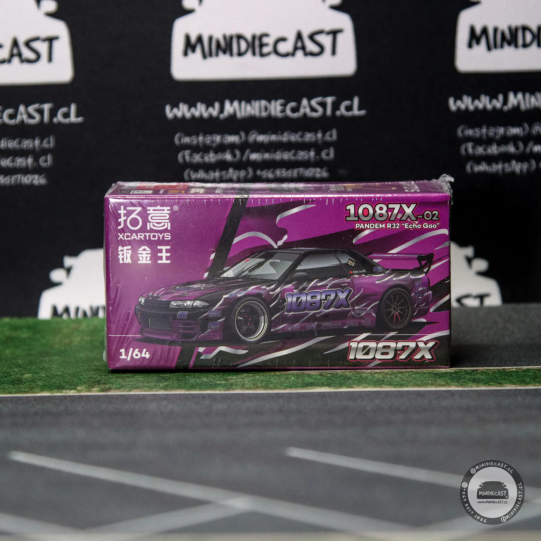 XCARTOYS 1:64 PANDEM Nissan R32 Echo Gao HEC 2026