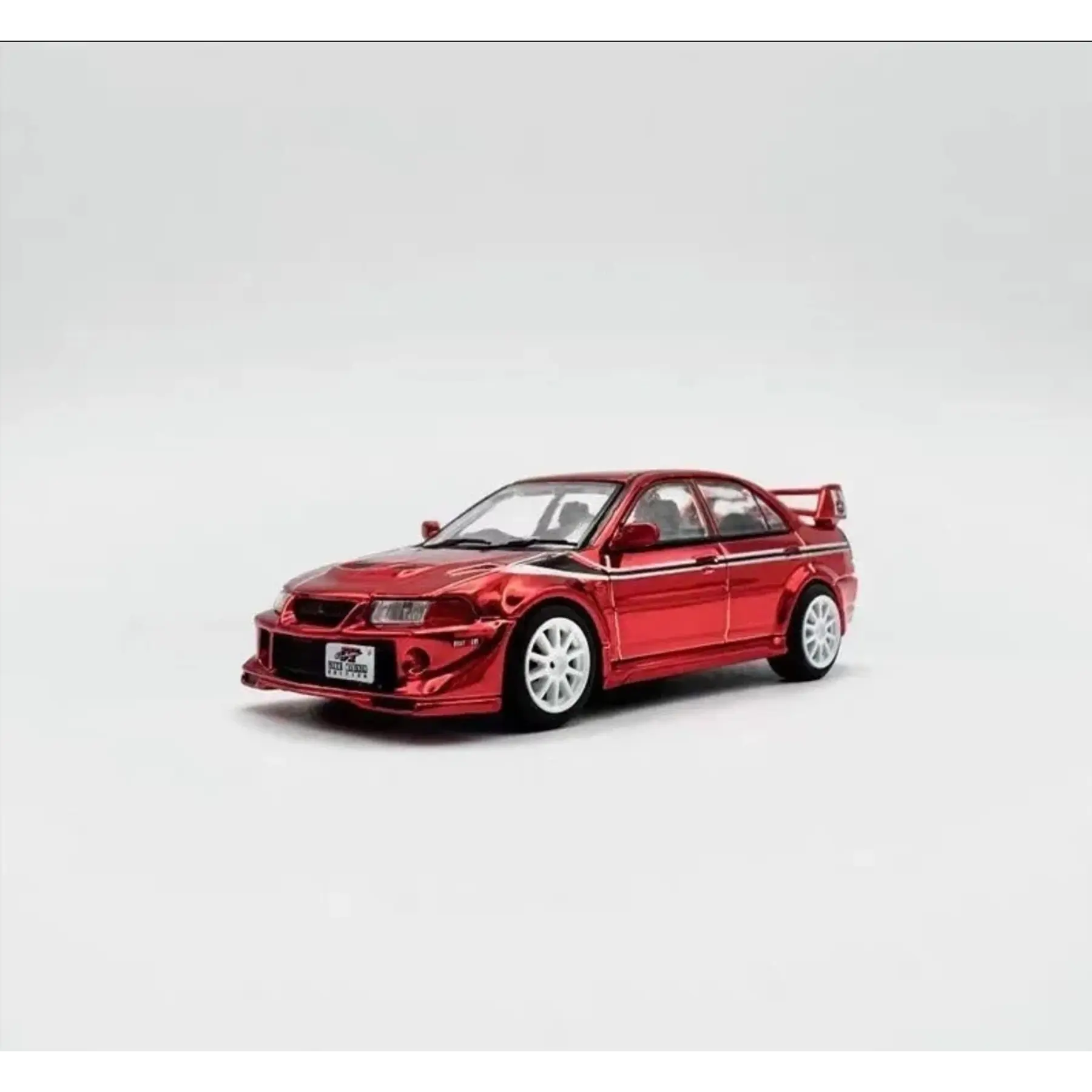 WORKS 1:64 Mitsubishi Lancer Evolution VI TME HEC 2026 red chrome