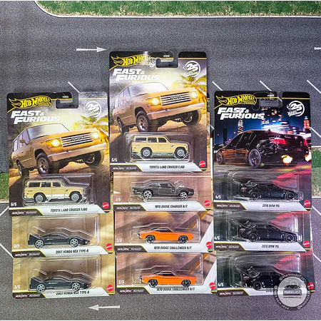 Hot Wheels 1:64 caja 10 Fast & Furious 25Th Anniversary Premium 2026 Q Assortment