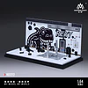 (PREVENTA) MoreArt 1:64 Porsche Rexy Bone Diorama garage 