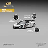 (PREVENTA) CM MODEL 1:64 McLaren Senna Silica White