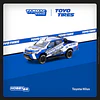 Tarmac Works 1:64 Toyota Hilux TOYO Tires – Blue with Graphics – Hobby64