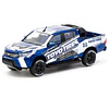 Tarmac Works 1:64 Toyota Hilux TOYO Tires – Blue with Graphics – Hobby64