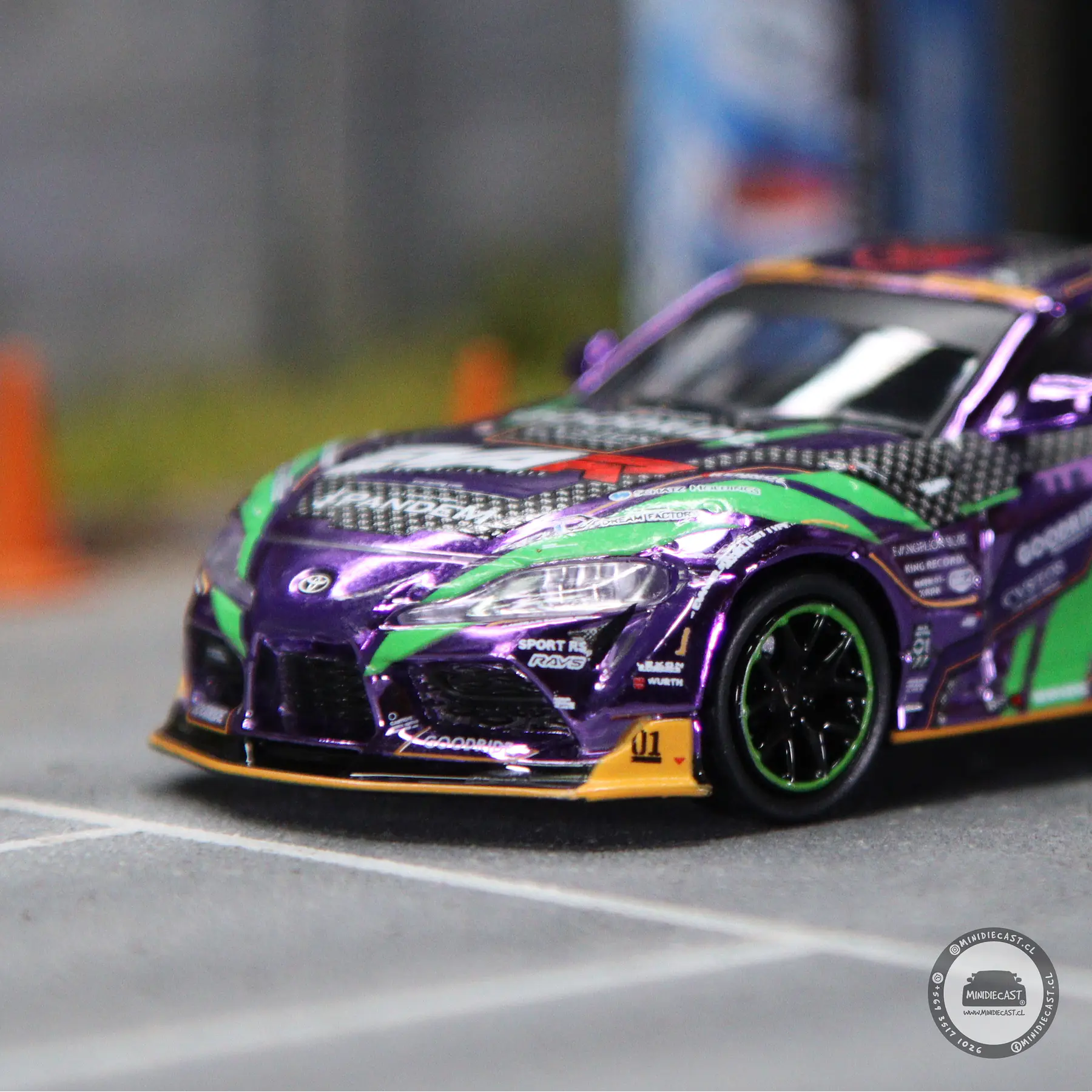 Pop Race EVA RT TEST TYPE-01 Goodride Pandem GR Supra