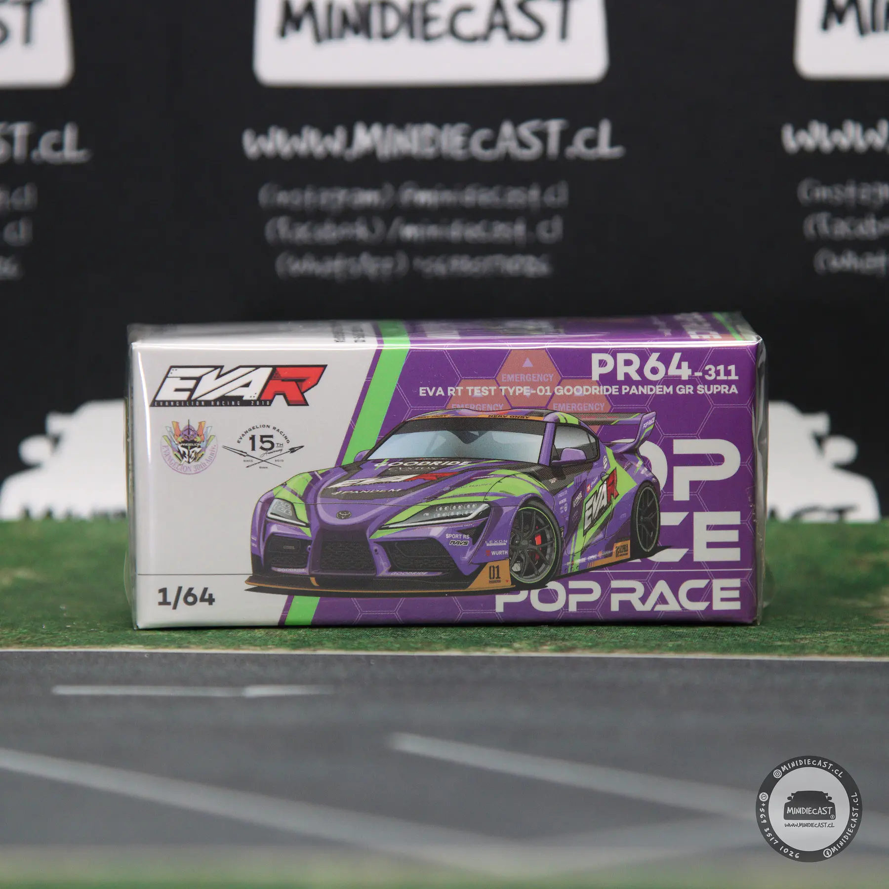 Pop Race EVA RT TEST TYPE-01 Goodride Pandem GR Supra