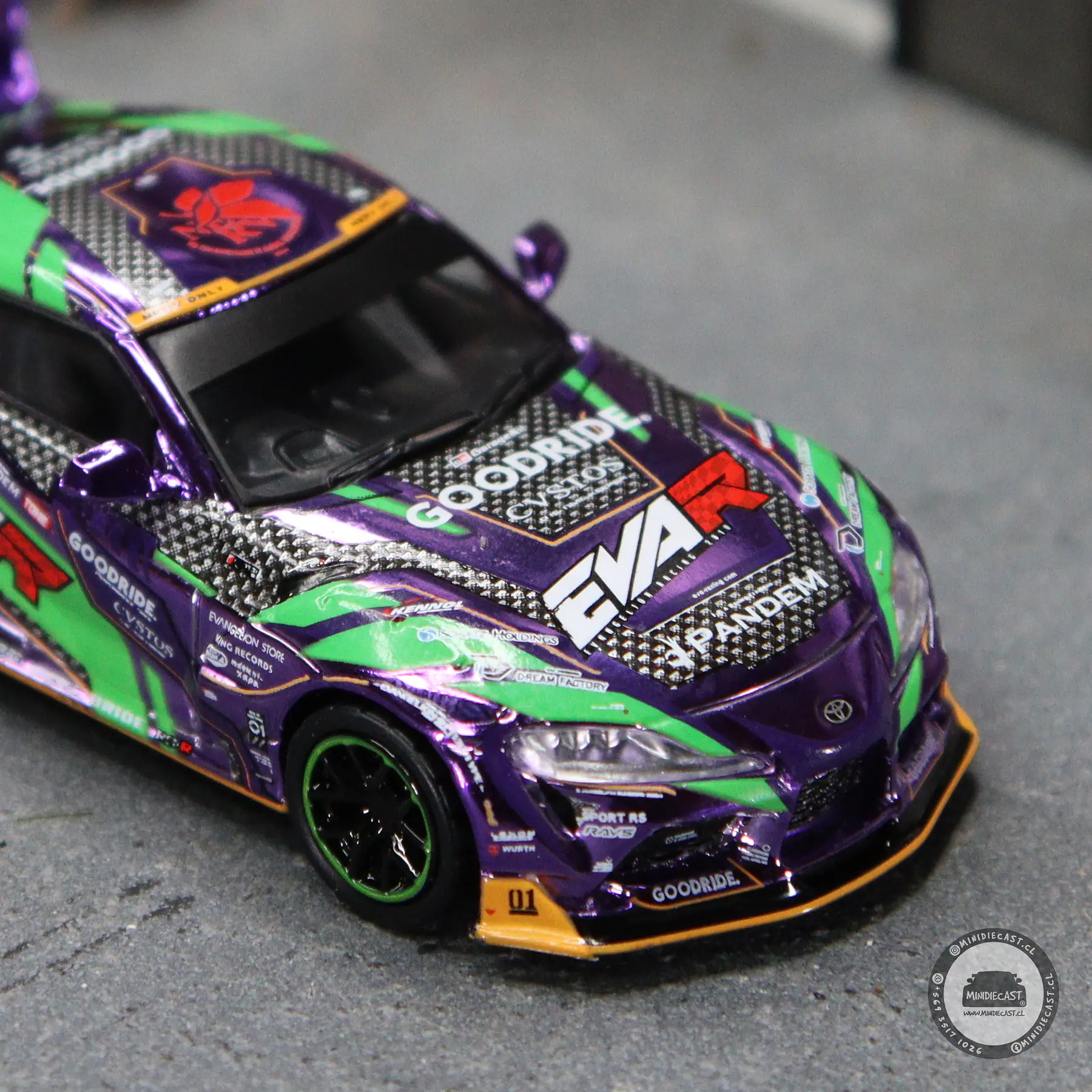 Pop Race EVA RT TEST TYPE-01 Goodride Pandem GR Supra
