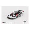 Mini GT 1:64 Porsche 911 GT3 R #77 AO Racing 2025 IMSA Petit Le Mans. 
