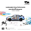 (PREVENTA) Trends Hobby 1:64 Lamborghini Urus Performance & Basquiat White/Blue