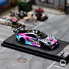 Star Race 1:64 Porsche 911 GT3 R (992) Black Purple #9.