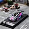 Star Race 1:64 Porsche 911 GT3 R (992) Black Purple #9.