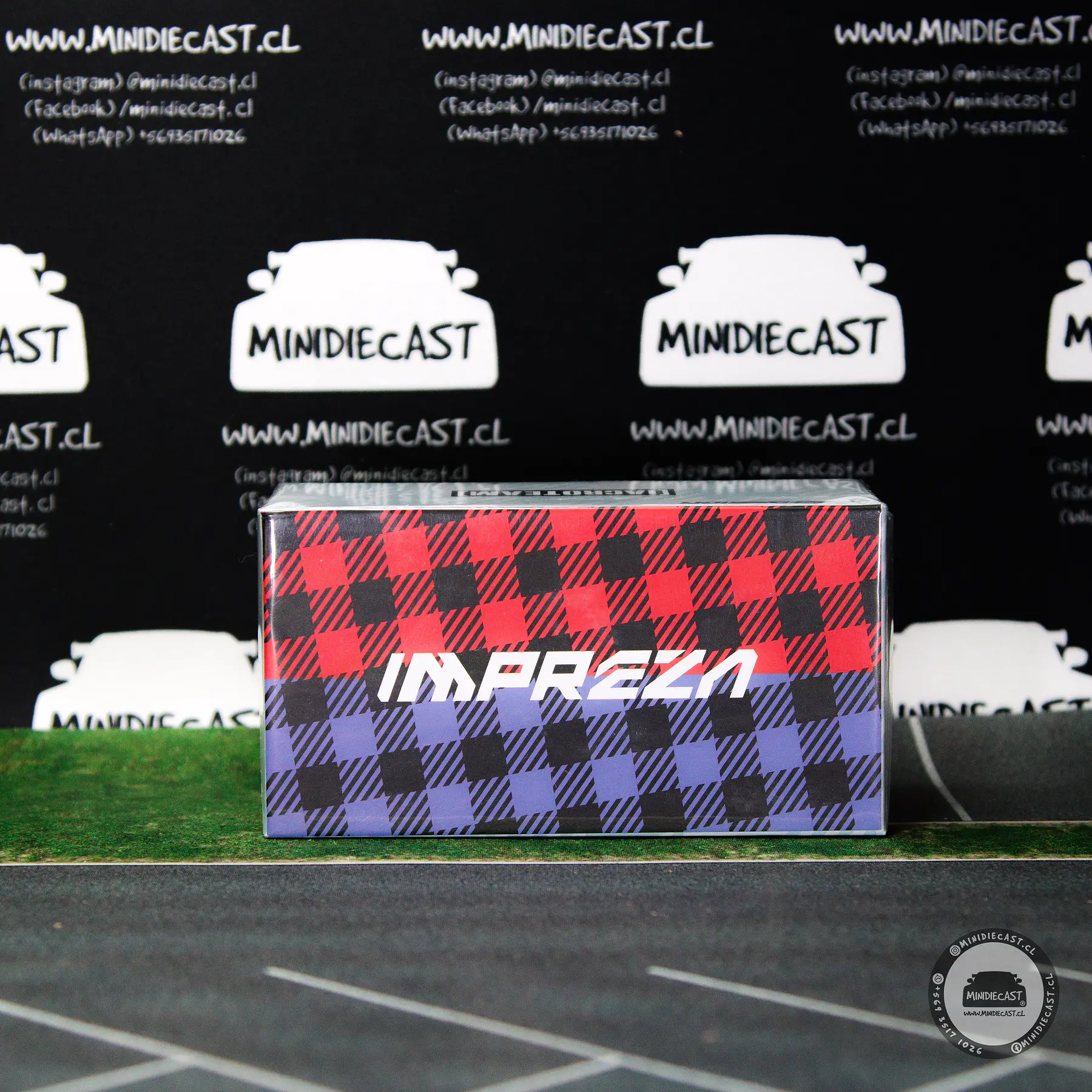 Time Micro × PSC DESIGN 1:64 Subaru Impreza Leopards 
