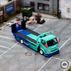 Cool Car 1:64 H300 flatbed transport trailer Falken.