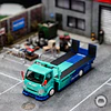 Cool Car 1:64 H300 flatbed transport trailer Falken.