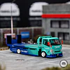 Cool Car 1:64 H300 flatbed transport trailer Falken.