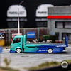 Cool Car 1:64 H300 flatbed transport trailer Falken.