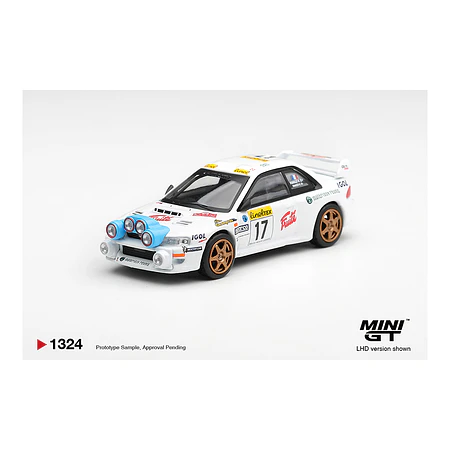 (PREVENTA) Mini GT 1:64 Subaru Impreza WRC98 #17 1999 Rally Monte-Carlo – White – Limited Edition
