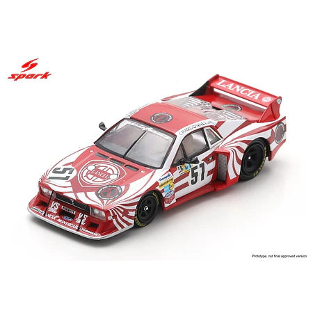 (PREVENTA) SPARK 1:64 Lancia Beta Montecarlo Turbo No.51 Le Mans 24H 1980