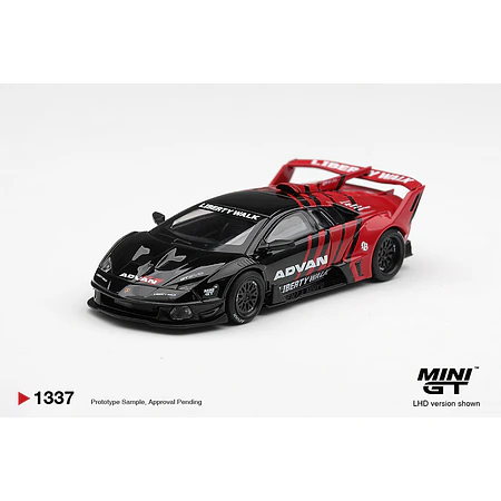 (PREVENTA) Mini GT 1:64 Lamborghini LB-Silhouette WORKS MURCIELAGO GT Evo Advan – Limited Edition