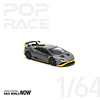 Pop Race 1:64 Lamborghini Huracán STO Matte Grey.