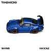 (PREVENTA) Time Micro × PSC 1:64 DESIGN Porsche RWB 964 Navy Blue