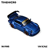 (PREVENTA) Time Micro × PSC 1:64 DESIGN Porsche RWB 964 Navy Blue
