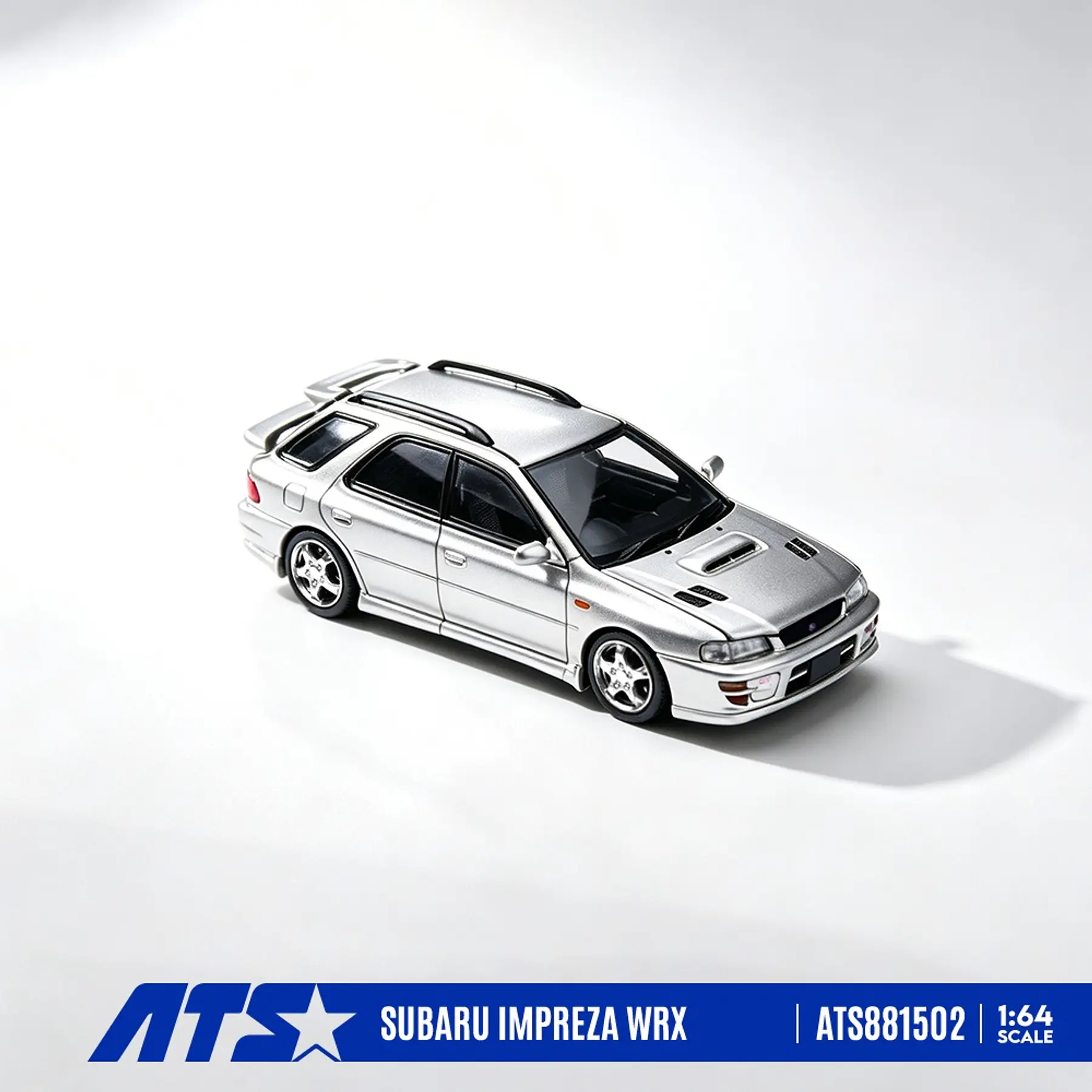 (PREVENTA) ATS 1:64 Subaru Impreza WRX - Elegant Gray